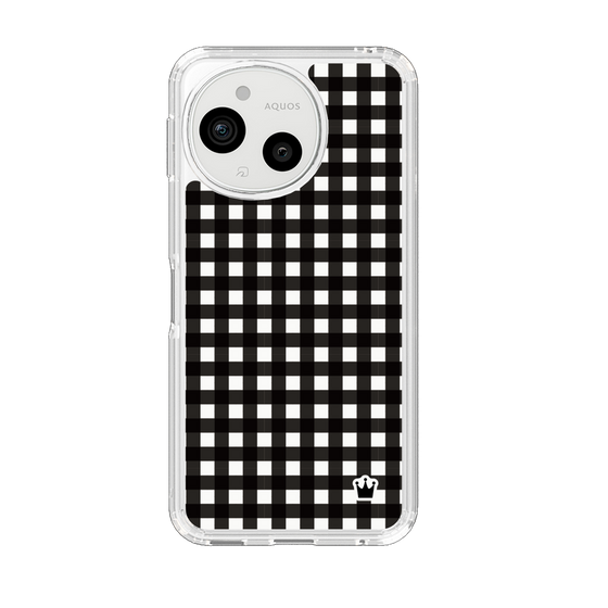 Slim Protection Case［ Checkered Black ］