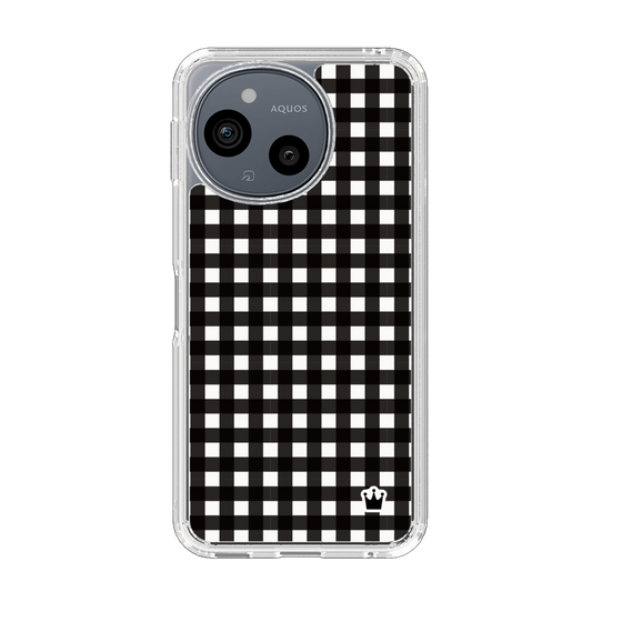 Slim Protection Case［ Checkered Black ］