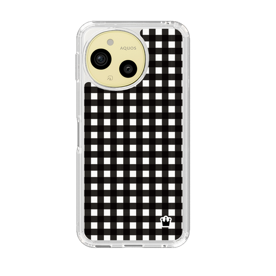Slim Protection Case［ Checkered Black ］