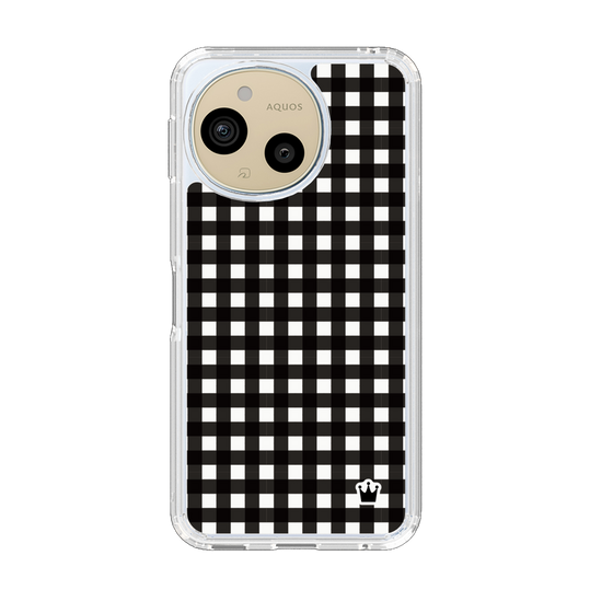 Slim Protection Case［ Checkered Black ］