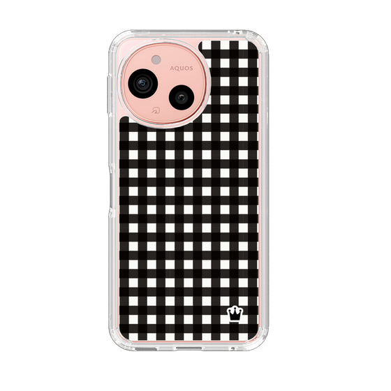 Slim Protection Case［ Checkered Black ］