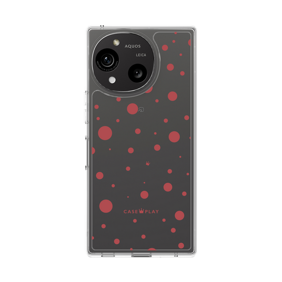 Slim Protection Case［ Dippin Dots Red ］