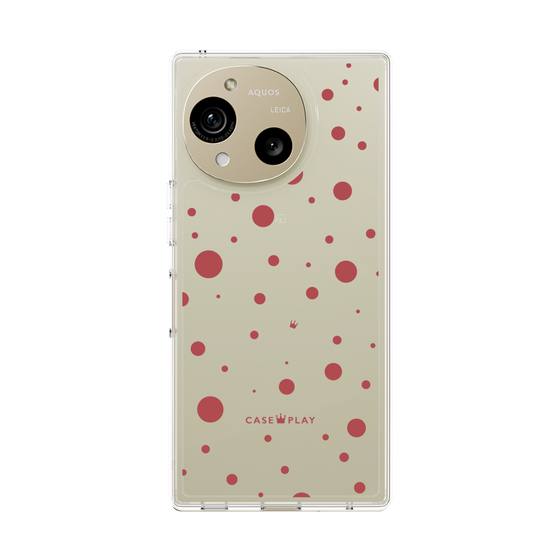 Slim Protection Case［ Dippin Dots Red ］