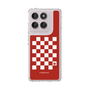 Slim Protection Case［ Racing Checkered Flag Red ］