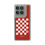 Slim Protection Case［ Racing Checkered Flag Red ］