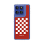 Slim Protection Case［ Racing Checkered Flag Red ］
