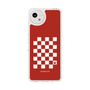 Slim Protection Case［ Racing Checkered Flag Red ］