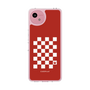 Slim Protection Case［ Racing Checkered Flag Red ］