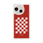 Slim Protection Case［ Racing Checkered Flag Red ］