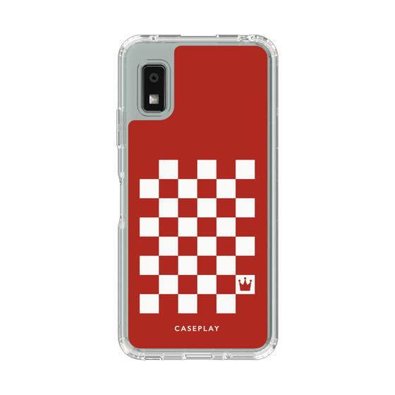 Slim Protection Case［ Racing Checkered Flag Red ］