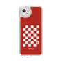 Slim Protection Case［ Racing Checkered Flag Red ］