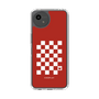 Slim Protection Case［ Racing Checkered Flag Red ］