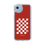 Slim Protection Case［ Racing Checkered Flag Red ］