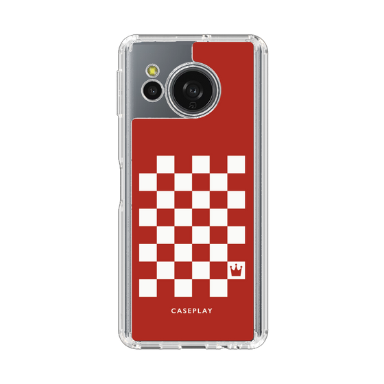 Slim Protection Case［ Racing Checkered Flag Red ］