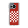 Slim Protection Case［ Racing Checkered Flag Red ］