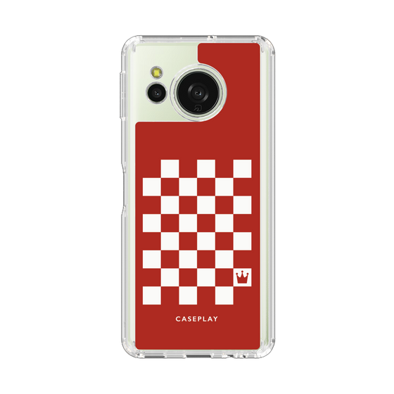 Slim Protection Case［ Racing Checkered Flag Red ］