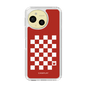 Slim Protection Case［ Racing Checkered Flag Red ］