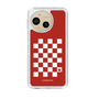 Slim Protection Case［ Racing Checkered Flag Red ］