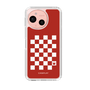 Slim Protection Case［ Racing Checkered Flag Red ］