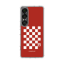 Slim Protection Case［ Racing Checkered Flag Red ］