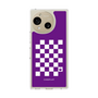 Slim Protection Case［ Racing Checkered Flag Purple ］