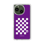 Slim Protection Case［ Racing Checkered Flag Purple ］