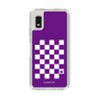 Slim Protection Case［ Racing Checkered Flag Purple ］