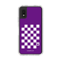 Slim Protection Case［ Racing Checkered Flag Purple ］