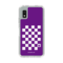 Slim Protection Case［ Racing Checkered Flag Purple ］