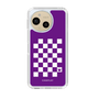 Slim Protection Case［ Racing Checkered Flag Purple ］