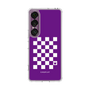 Slim Protection Case［ Racing Checkered Flag Purple ］