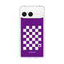 Slim Protection Case［ Racing Checkered Flag Purple ］