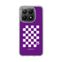 Slim Protection Case［ Racing Checkered Flag Purple ］