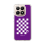 Slim Protection Case［ Racing Checkered Flag Purple ］