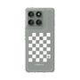 Slim Protection Case［ Racing Checkered Flag White ］