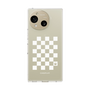 Slim Protection Case［ Racing Checkered Flag White ］