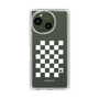 Slim Protection Case［ Racing Checkered Flag White ］