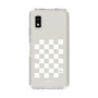 Slim Protection Case［ Racing Checkered Flag White ］