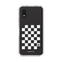 Slim Protection Case［ Racing Checkered Flag White ］