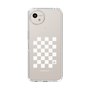 Slim Protection Case［ Racing Checkered Flag White ］