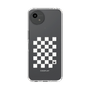 Slim Protection Case［ Racing Checkered Flag White ］