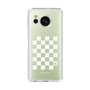 Slim Protection Case［ Racing Checkered Flag White ］