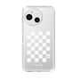 Slim Protection Case［ Racing Checkered Flag White ］