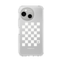 Slim Protection Case［ Racing Checkered Flag White ］
