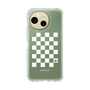 Slim Protection Case［ Racing Checkered Flag White ］
