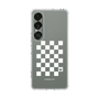 Slim Protection Case［ Racing Checkered Flag White ］