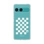 Slim Protection Case［ Racing Checkered Flag White ］