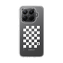 Slim Protection Case［ Racing Checkered Flag White ］