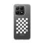 Slim Protection Case［ Racing Checkered Flag White ］