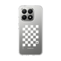 Slim Protection Case［ Racing Checkered Flag White ］